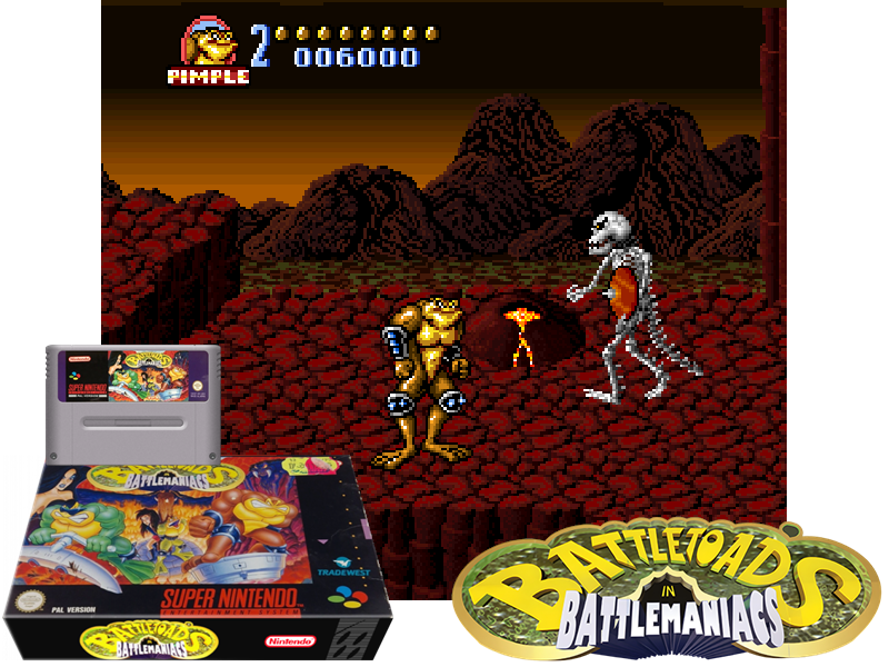 Battletoads in Battlemaniacs
